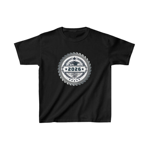 Class of 2026 Graduation School Vintage Senior 2026 Boys T Shirts