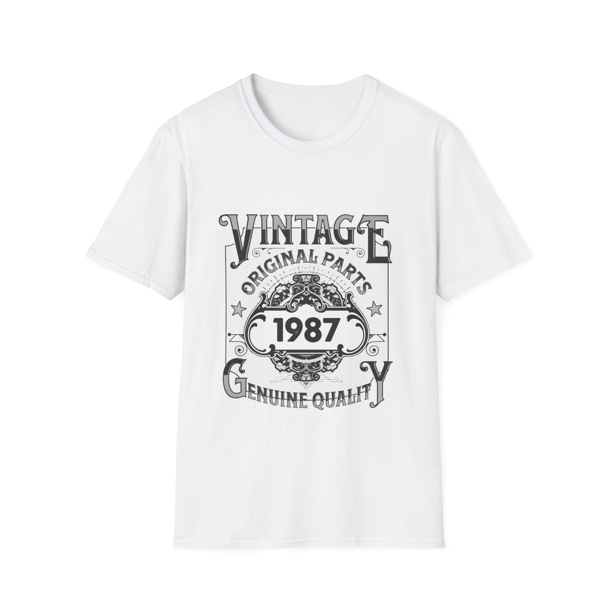 Vintage 1987 TShirt Men Limited Edition BDay 1987 Birthday Mens T Shirts