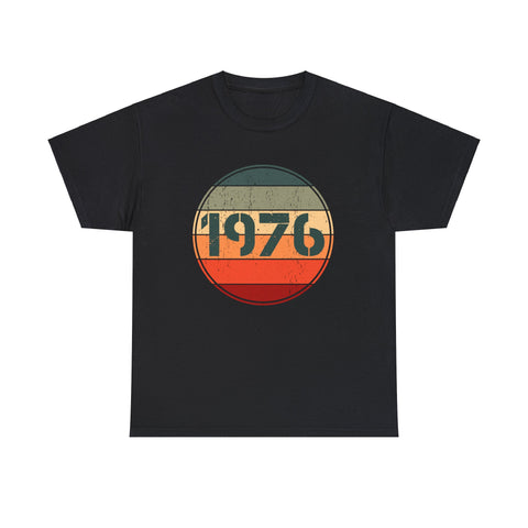 Vintage 1976 Birthday Shirts for Men Funny 1976 Birthday Mens Shirt Plus Size Big and Tall