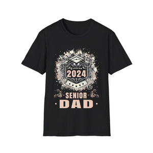 Senior Dad Class of 2024 Senior Year Proud Dad Senior 2024 Mens Shirts