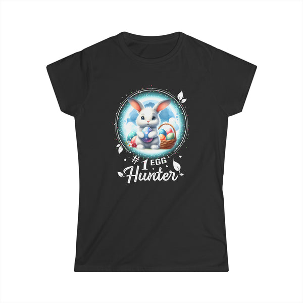 Easter #1 Easter Egg Hunter Bunny Easter Outfit Women Easter Shirts for Women