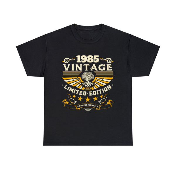 Vintage 1985 T Shirts for Men Retro Funny 1985 Birthday Mens Tshirts for Men Big and Tall