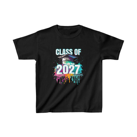 Class of 2027 Grow With Me TShirt First Day of School Shirts for Boys