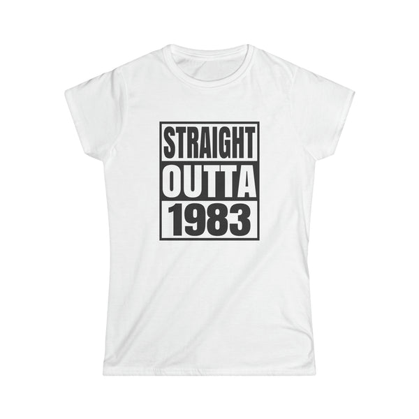 Vintage 1983 TShirt Women Limited Edition BDay 1983 Birthday Women Tops