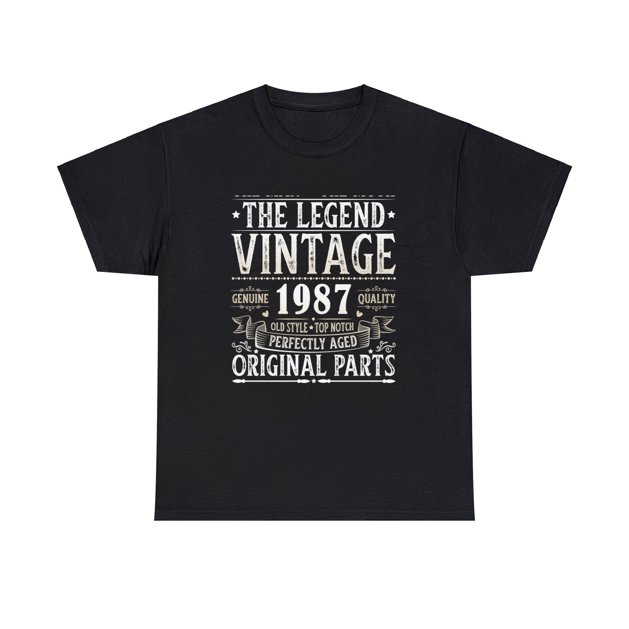 Vintage 1987 T Shirts for Men Retro Funny 1987 Birthday Mens T Shirts Plus Size Big and Tall