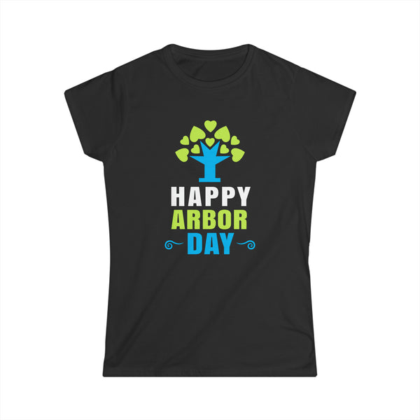 Happy Arbor Day Shirt Crisis Environmental Activist Womens T Shirts