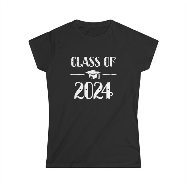 Senior 24 Class of 2024 Back to School Graduation 2024 Womens T Shirt