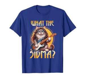 What The Sigma Ironic Meme Shirt Funny Sigma Cat Memes T-Shirt