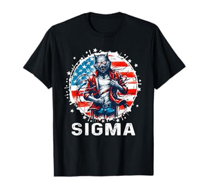 Sigma Meme Shirts Ironic Meme Shirt Wolf Men Women Wolf T-Shirt