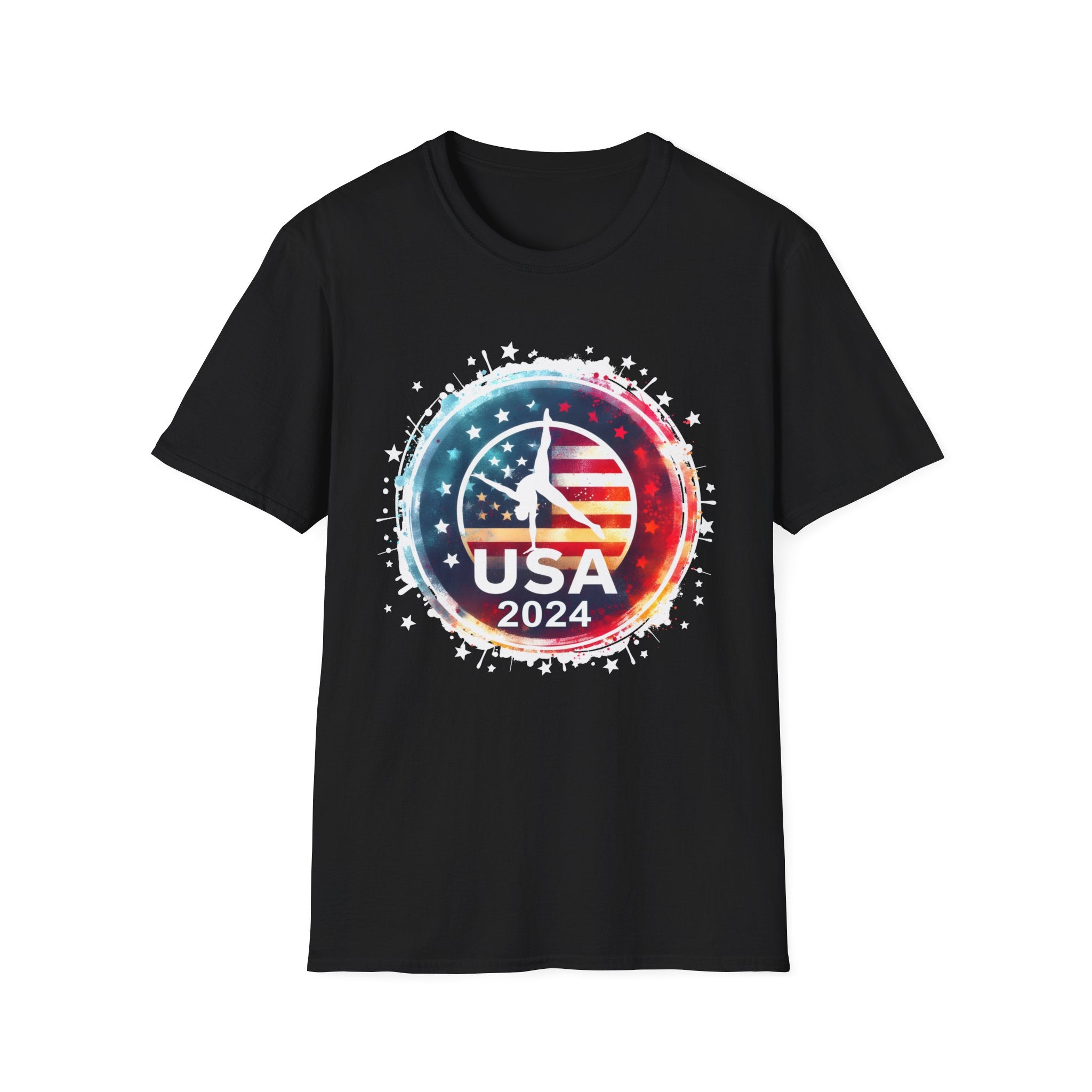 USA 2024 Games United States Gymnastics America 2024 USA Mens Shirt