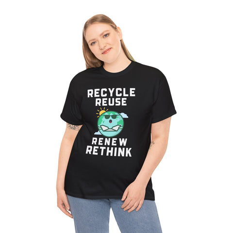 Earth Day Shirt Environment Logo Vintage Environmental T-Shirt Gift Womens Shirt Plus Size