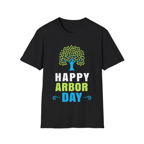 Arbor Day Tree Hugger Tree Care for a Happy Arbor Day Shirts for Men