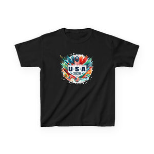 USA 2026 Go United States Sport USA Team 2026 USA T-Shirts for Kids Boys Girls Youth