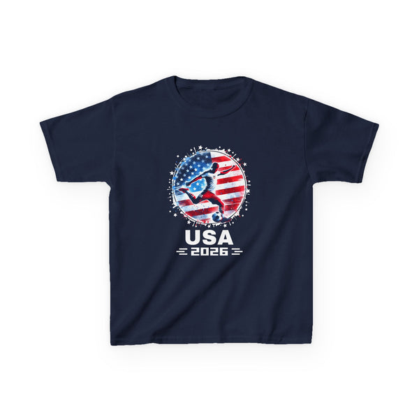 USA Player 2026 Team Boys Kids Girls Youth Teen USA 2026 T-Shirts for Kids Youth