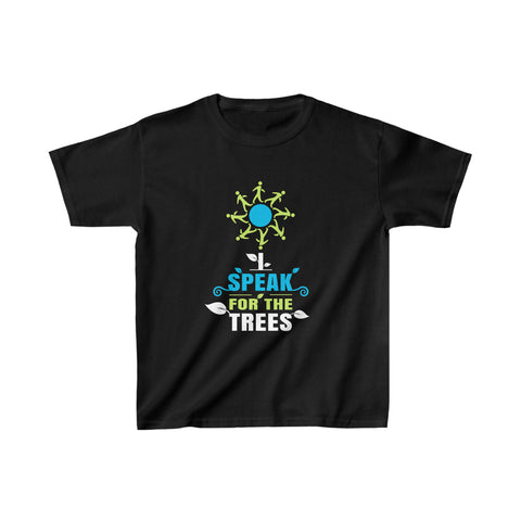 I Speak For The Trees Shirt Gift Environmental Earth Day Girl Shirts