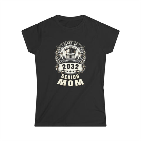 Senior 2032 Class of 2032 for College High School Senior Mom Women Shirts