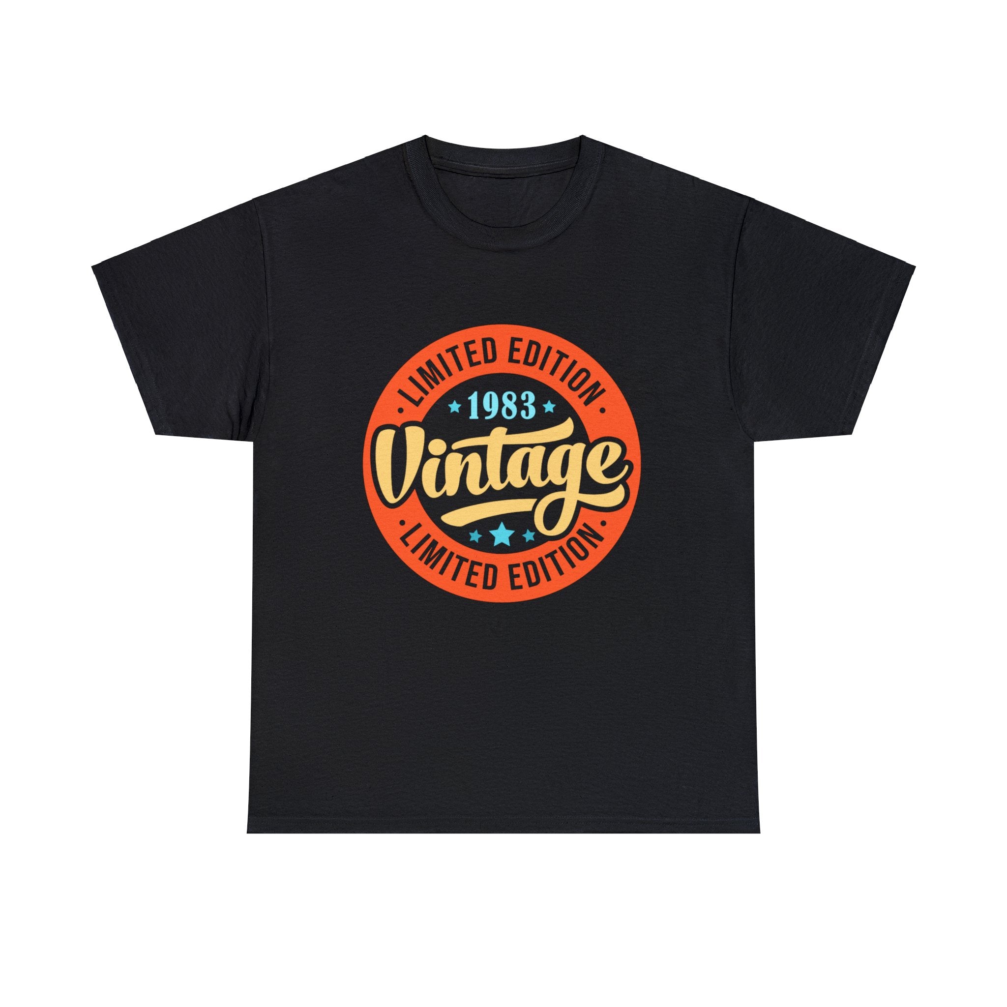 Vintage 1983 T Shirts for Men Retro Funny 1983 Birthday Mens Tshirts for Men Big and Tall