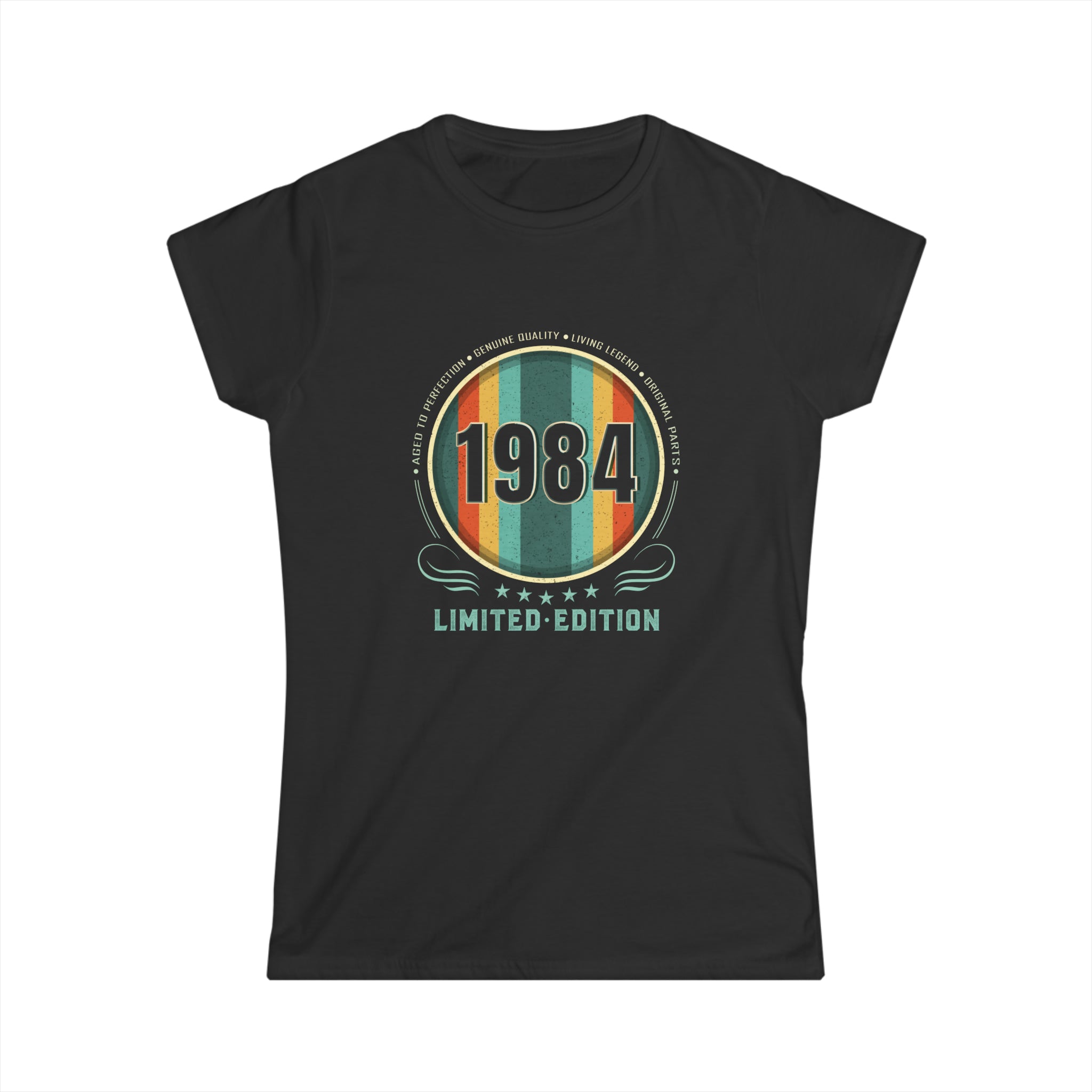 Vintage 1984 TShirt Women Limited Edition BDay 1984 Birthday Women Shirts