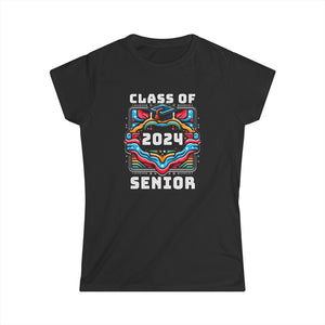 Senior 2024 Class of 2024 Seniors Graduation 2024 Senior Womens T Shirts