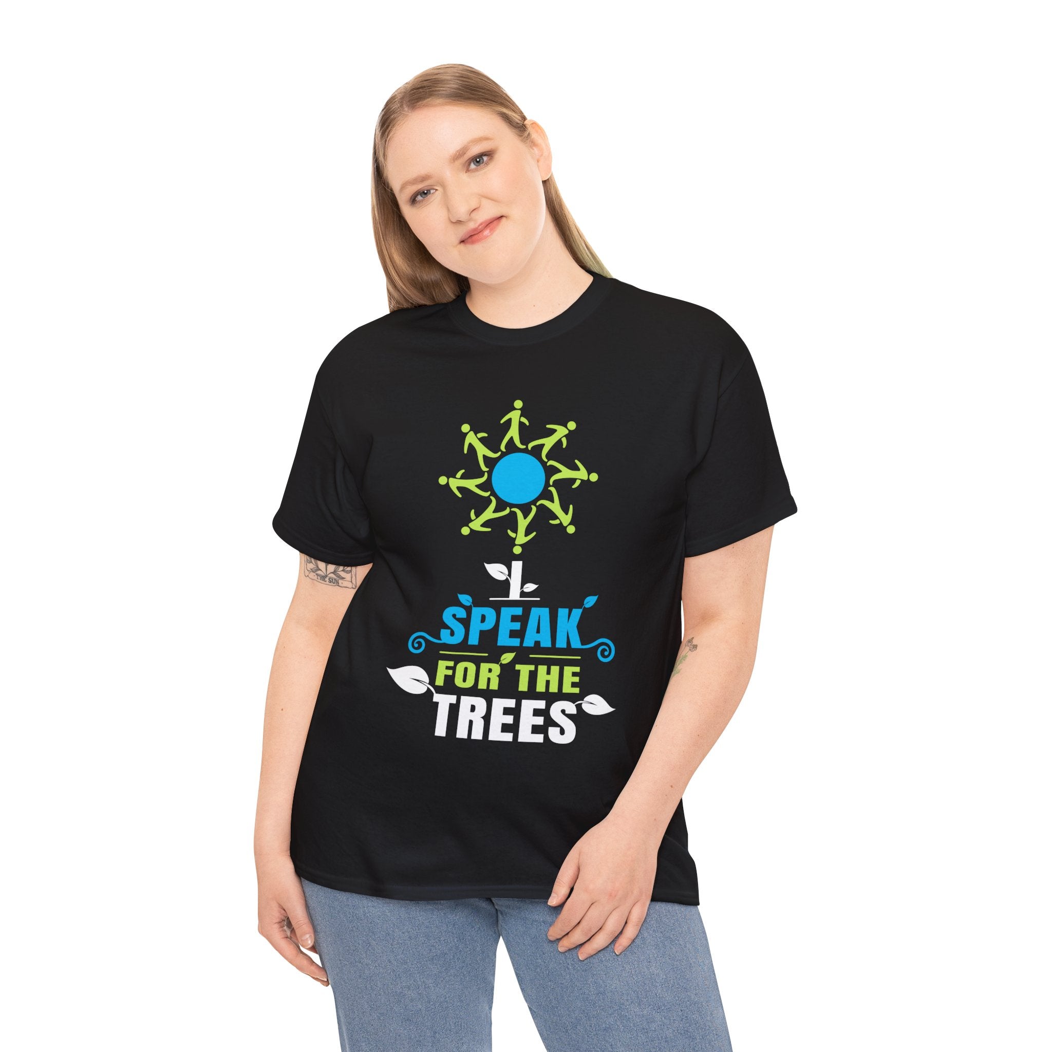 I Speak For The Trees Shirt Gift Environmental Earth Day Womens Shirt Plus Size