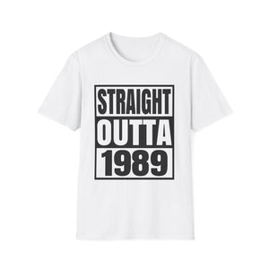 Vintage 1989 TShirt Men Limited Edition BDay 1989 Birthday Mens Tshirts