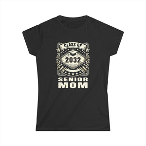 Senior 2032 Senior Mom Senior 2032 Parent Class of 2032 Women Tops