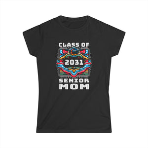 Proud Mom Class of 2031 Senior Graduate 2031 Gifts Senior 31 Womens Shirts