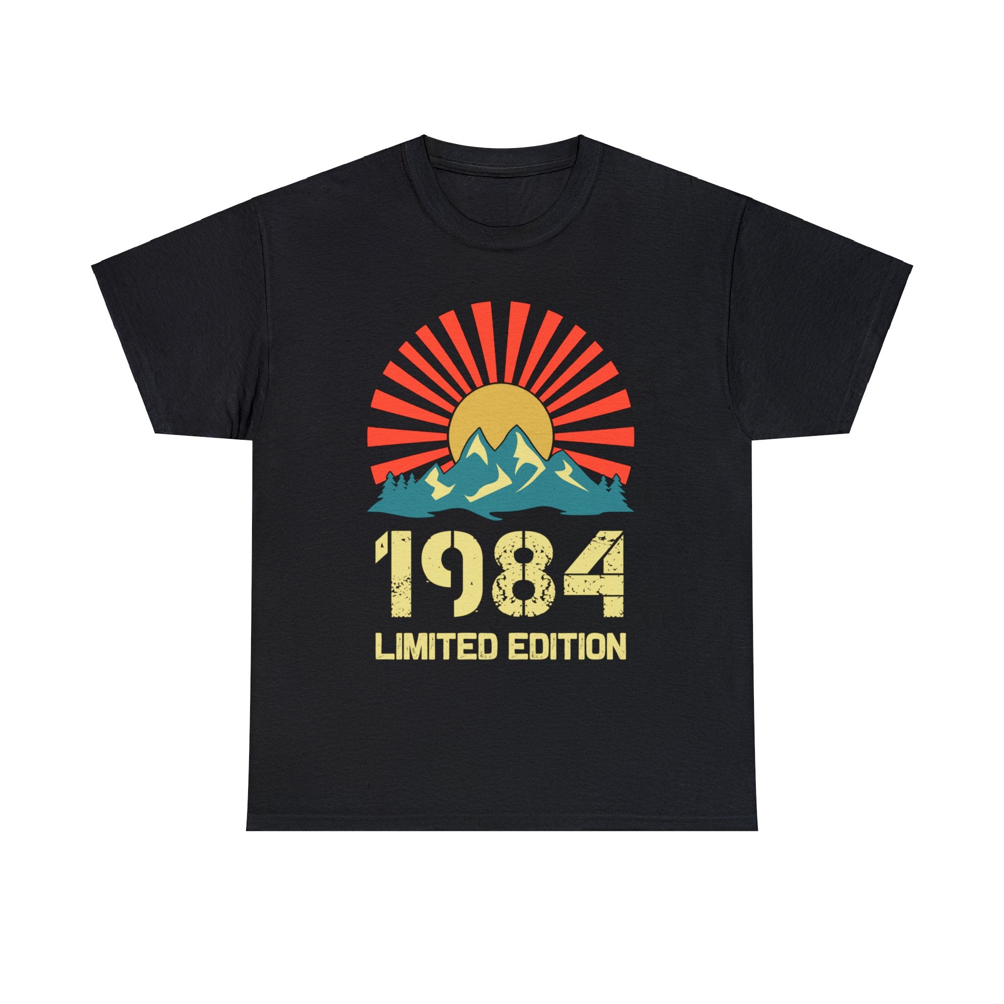 Vintage 1984 Limited Edition 1984 Birthday Shirts for Men Mens Shirt Plus Size Big and Tall
