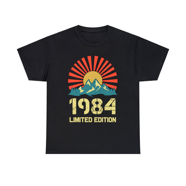Vintage 1984 Limited Edition 1984 Birthday Shirts for Men Mens Shirt Plus Size Big and Tall