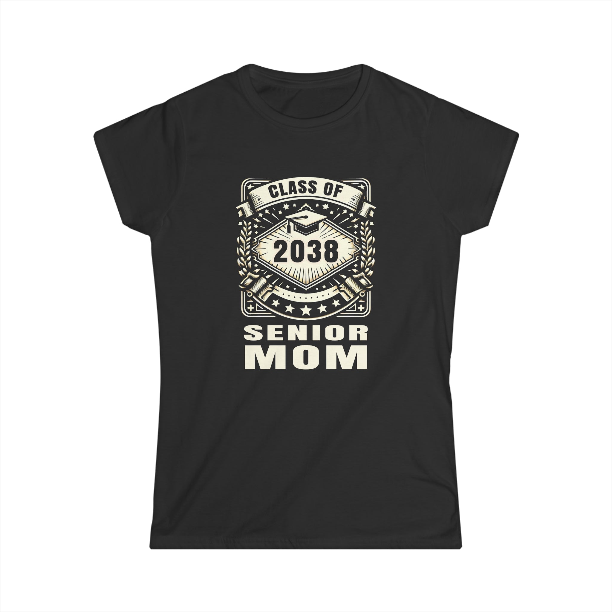 Senior 2038 Senior Mom Senior 2038 Parent Class of 2038 Womens T Shirts