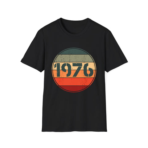 Vintage 1976 Birthday Shirts for Men Funny 1976 Birthday Mens Tshirts