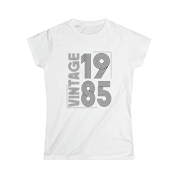 Vintage 1985 T Shirts for Women Retro Funny 1985 Birthday Women Shirts