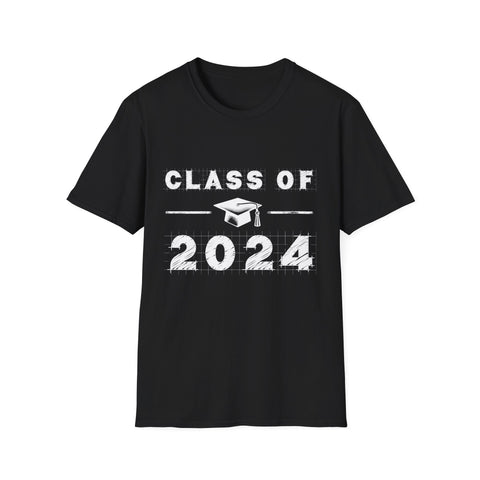 Senior 24 Graduation Class of 2024 Cute Senior 2024 Mens Tshirts