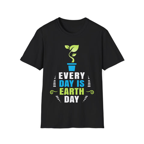 Environmental Crisis Planet Activism Everyday is Earth Day Mens Shirt