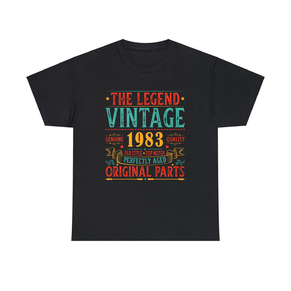 Vintage 1983 TShirt Women Limited Edition BDay 1983 Birthday Womens Plus Size Tops