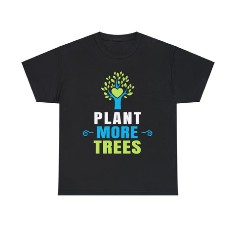 Arbor Day Plant Trees Shirts Save the Planet Plant Trees Shirts for Men Plus Size Big and Tall