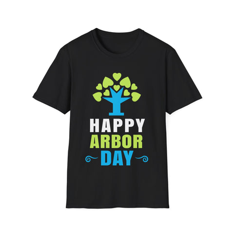Happy Arbor Day Shirt Crisis Environmental Activist Mens T Shirts