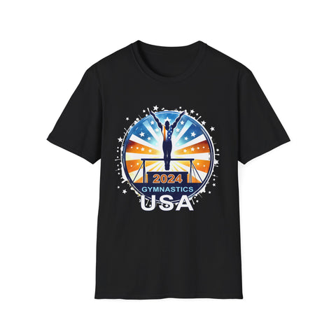 USA 2024 Games United States Sport 2024 USA Mens Gymnastics Men Shirts