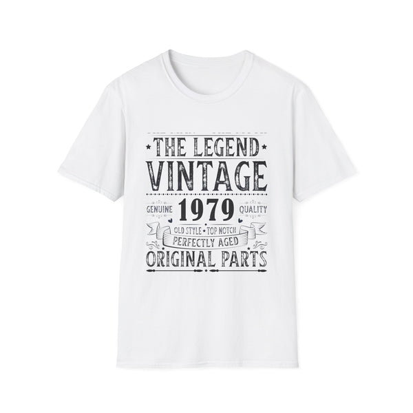 Vintage 1979 TShirt Men Limited Edition BDay 1979 Birthday Mens Tshirts
