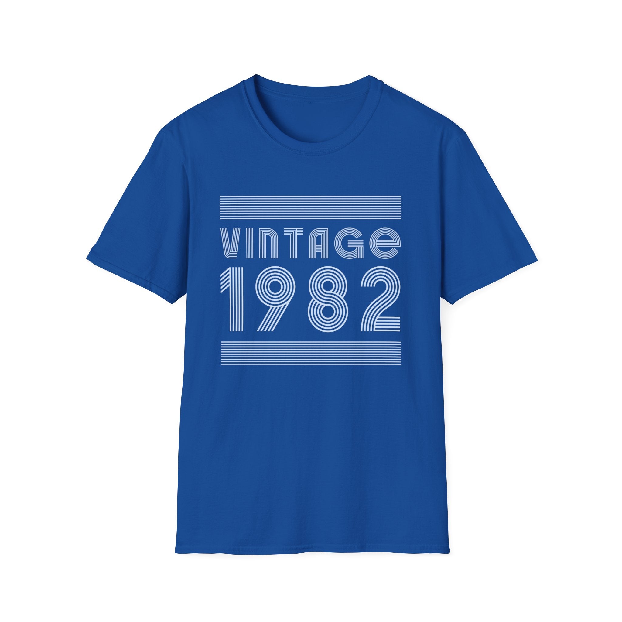 Vintage 1982 T Shirts for Men Retro Funny 1982 Birthday Mens Shirts