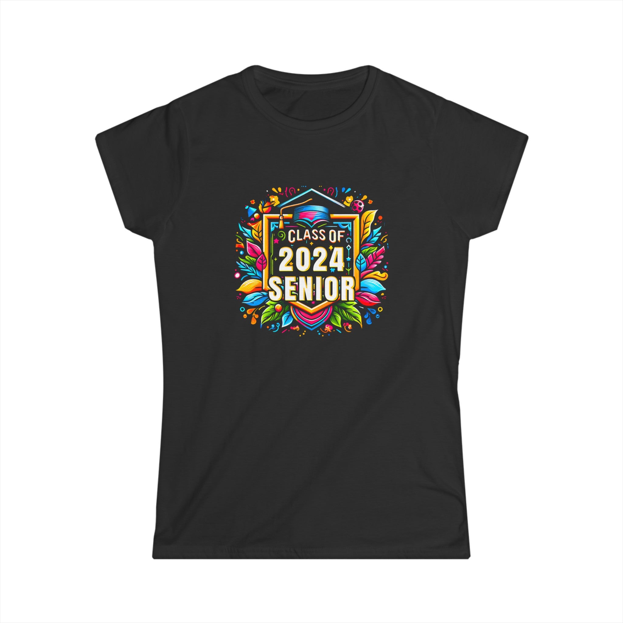 Senior 2024 Class of 2024 Graduation First Day Of School Womens Shirts