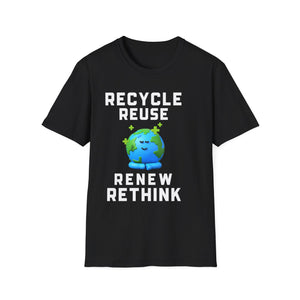 Activism Environment Reuse Renew Rethink Environmental Crisis Men Shirts