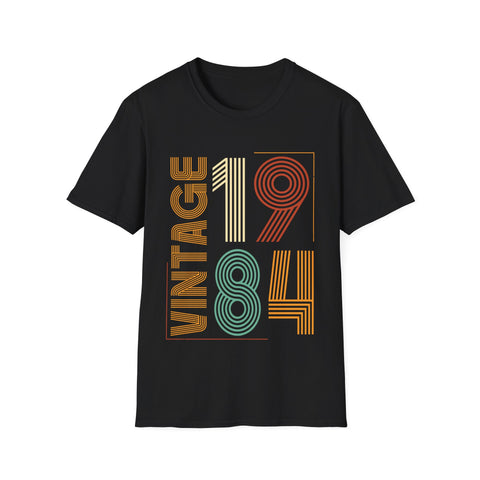 Vintage 1984 TShirt Men Limited Edition BDay 1984 Birthday Mens Shirt