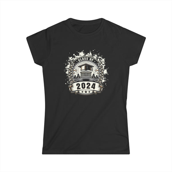 Class of 2024 Grow With Me TShirt First Day of School Women Shirts