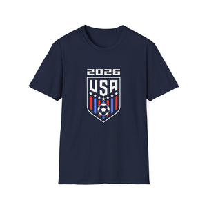 USA 2026 United States Sport USA Team 2026 Player 2026 USA T-Shirts for Men and Teens