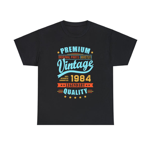 Vintage 1984 TShirt Women Limited Edition BDay 1984 Birthday Women Shirts Plus Size