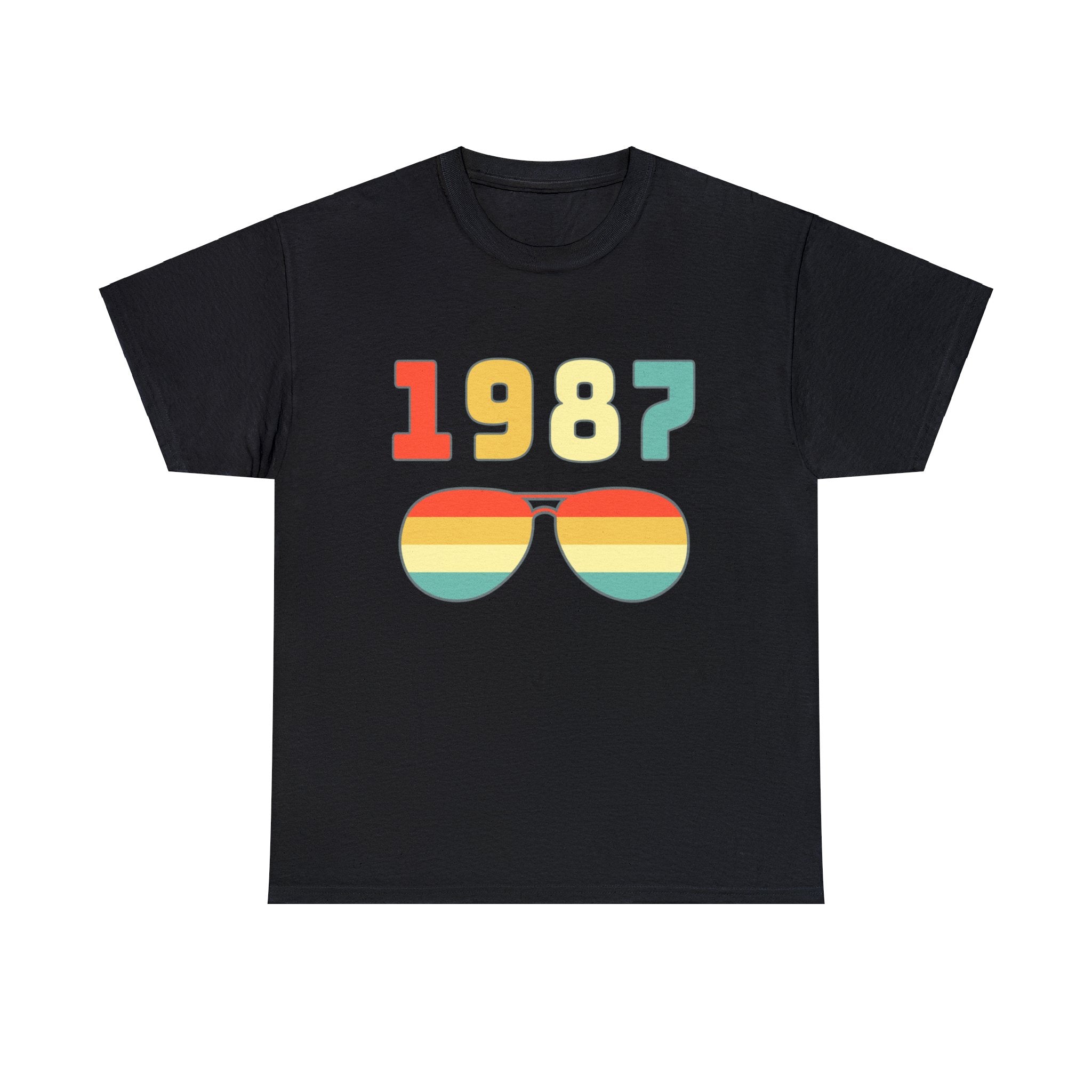 Vintage 1987 T Shirts for Men Retro Funny 1987 Birthday Men Shirts Big and Tall Plus Size