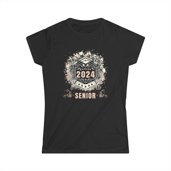 Senior Class of 2024 Shirt Senior Graduation 2024 Womens Shirts