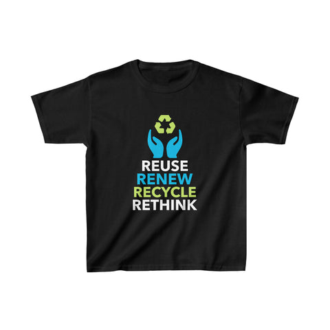 Environment Reuse Renew Rethink Crisis Environmental Activist Boys T Shirts