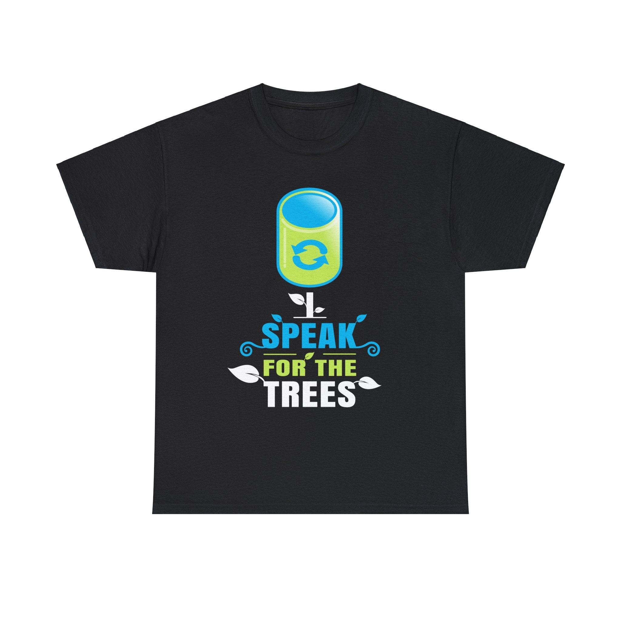I Speak For Trees Planet Save Earth Day Graphic Men Shirts Big and Tall Plus Size